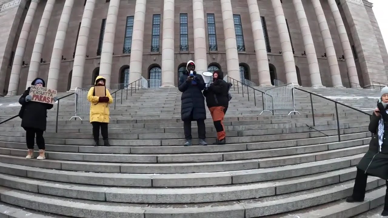 TE PUHUITTE TEOIN – MIELENOSOITUS RASISMIA JA ERIARVOISUUTTA VASTAAN  Helsinki 10.01.2026