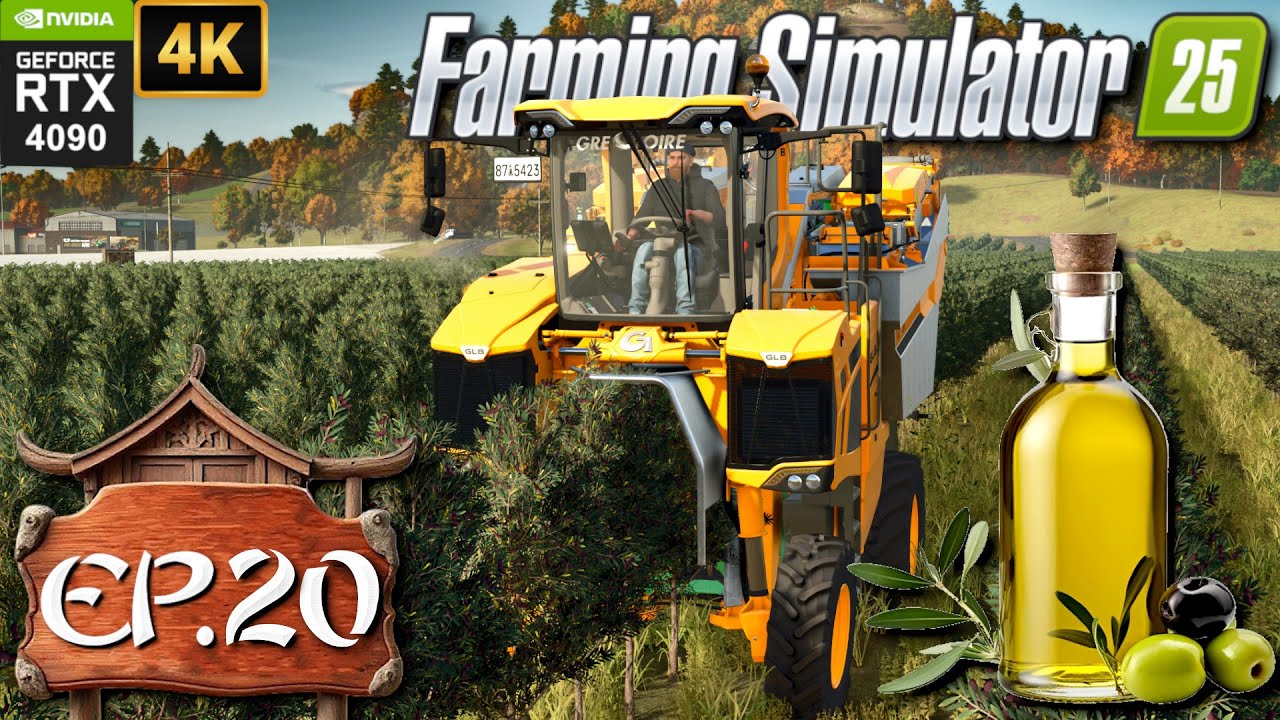 RACCOGLIAMO OLIVE E PRODUCIAMO OLIO D'OLIVA ! - Farming Simulator 25 | Gameplay ITA | EP.20