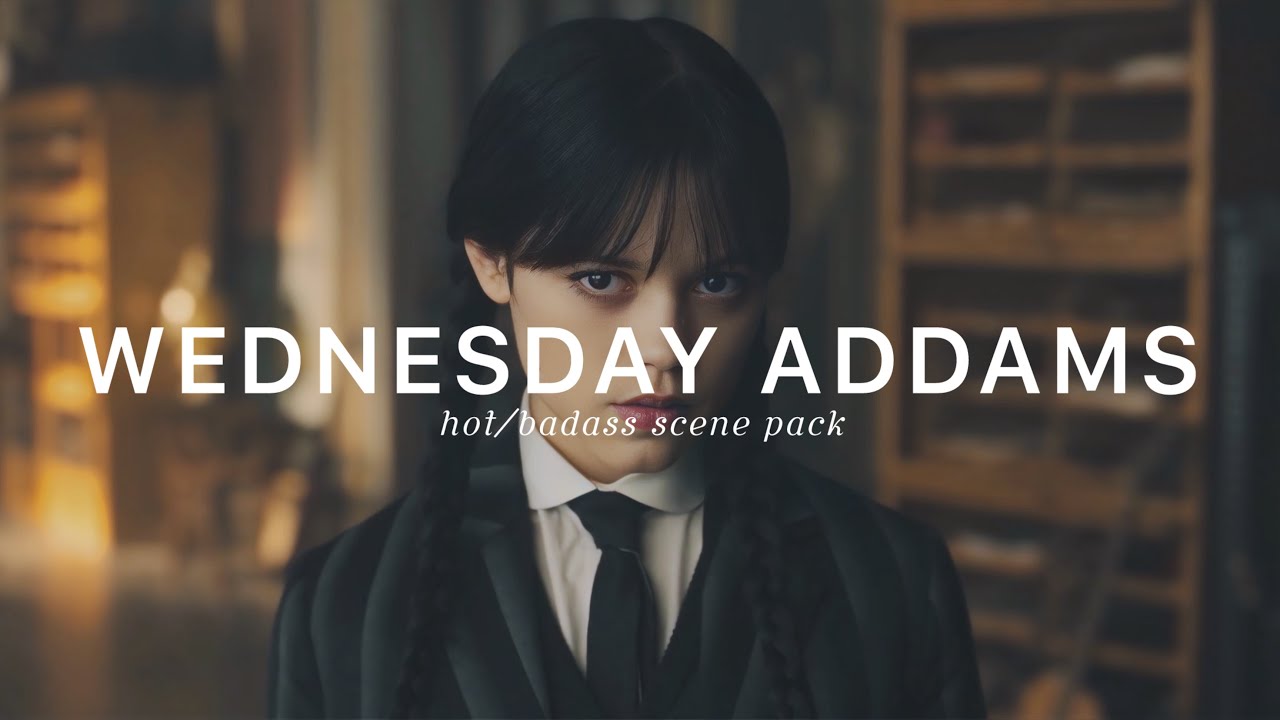 hot wednesday addams 'wednesday' season 2 scene pack