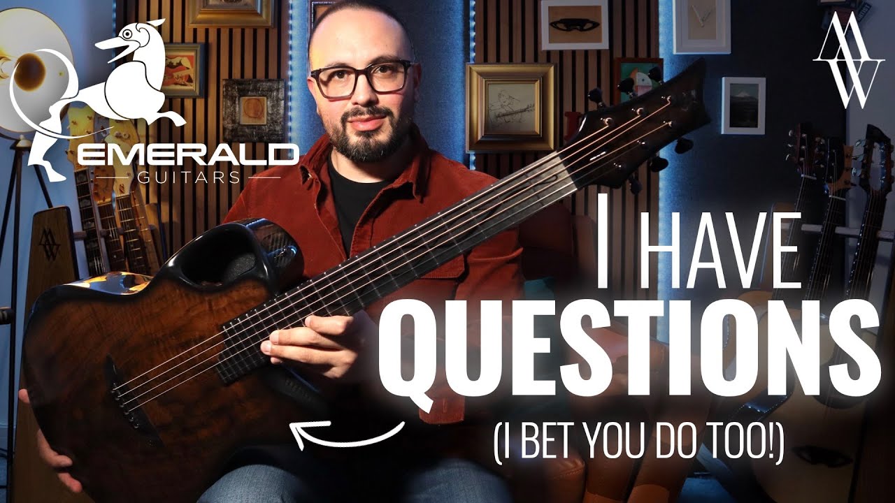 CARBON FIBER GUITARS? I HAVE QUESTIONS AND I BET YOU DO TOO! EMERALD GUITARS