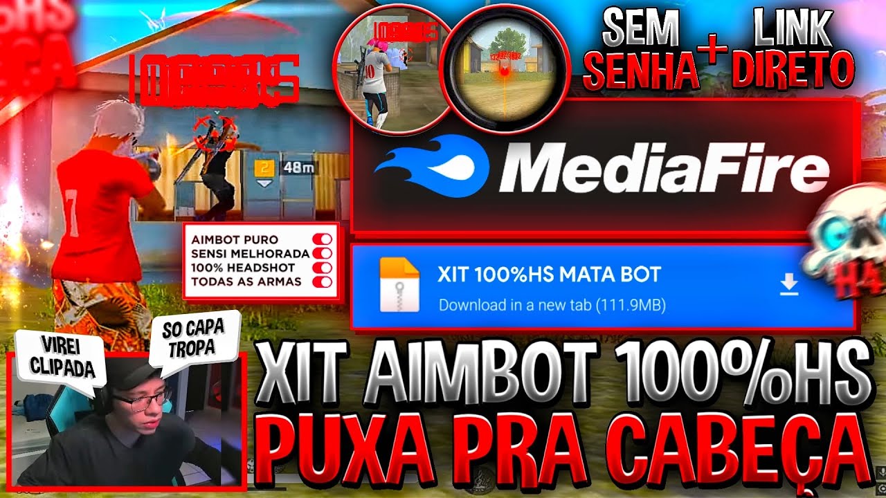 XIT 2026 ATUALIZADO!🔥👺XIT FF MOBILE PAINEL XIT 100% CAPA ANDROID E IPHONE 📁 LINK DIRETO MEDIAFIRE!!!
