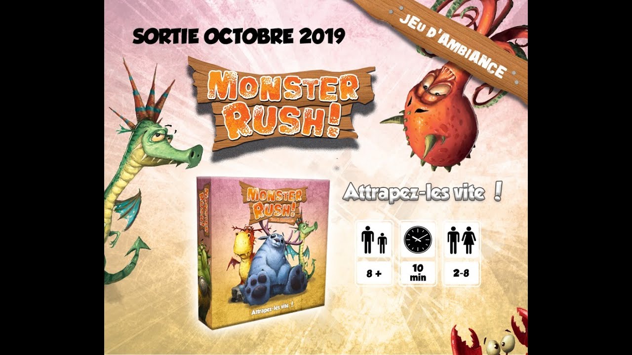 Monster Rush - la Regle du jeu - Funny Fox #288