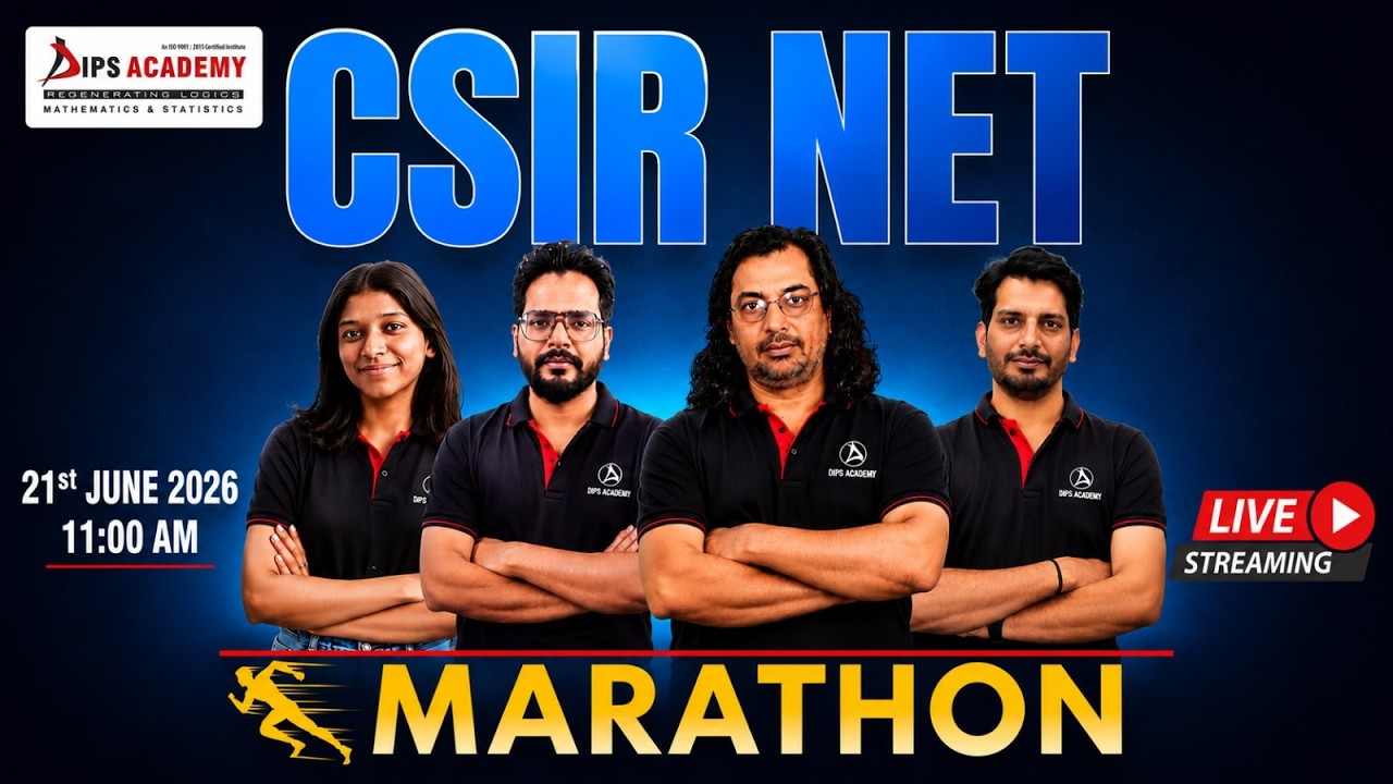 CSIR NET July 2026 First Marathon | Complete Revision Before Exam | 21st June at 11:00 AM