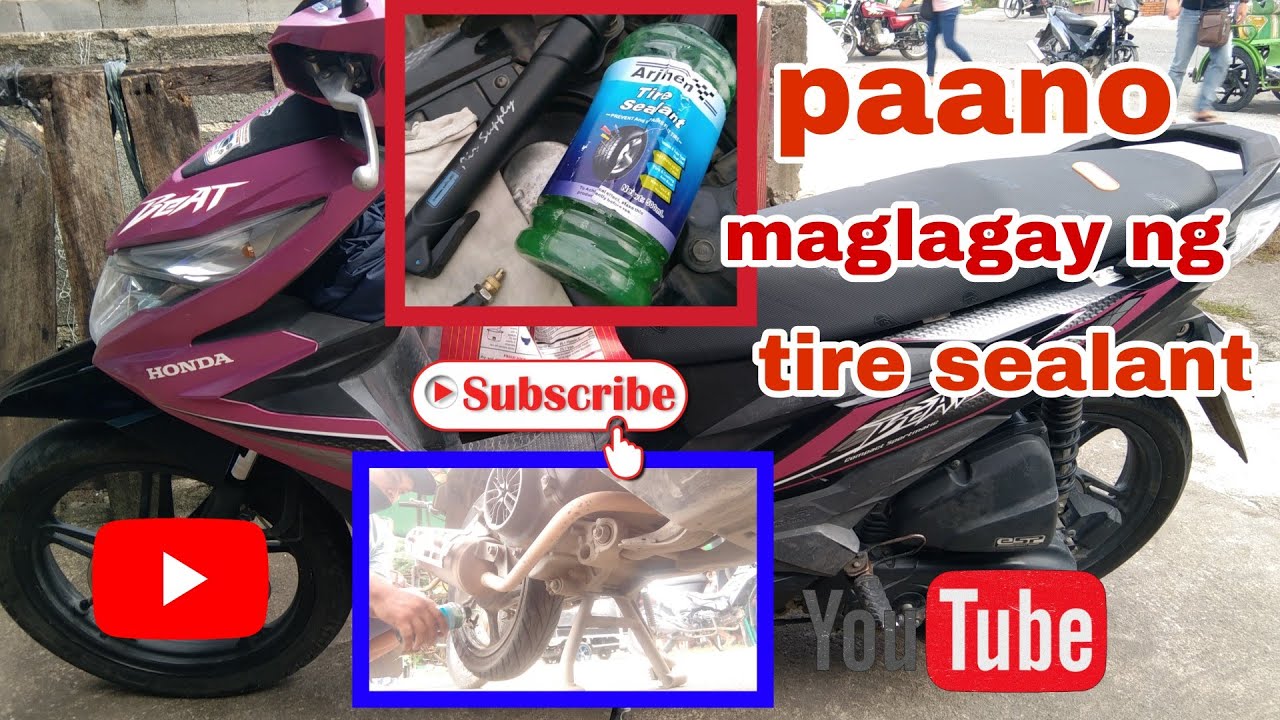 Paano maglagay ng tire sealant | tubeless
