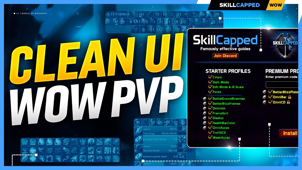 SETUP GUIDE for the CLEANEST PvP WoW UI in SEASON 4