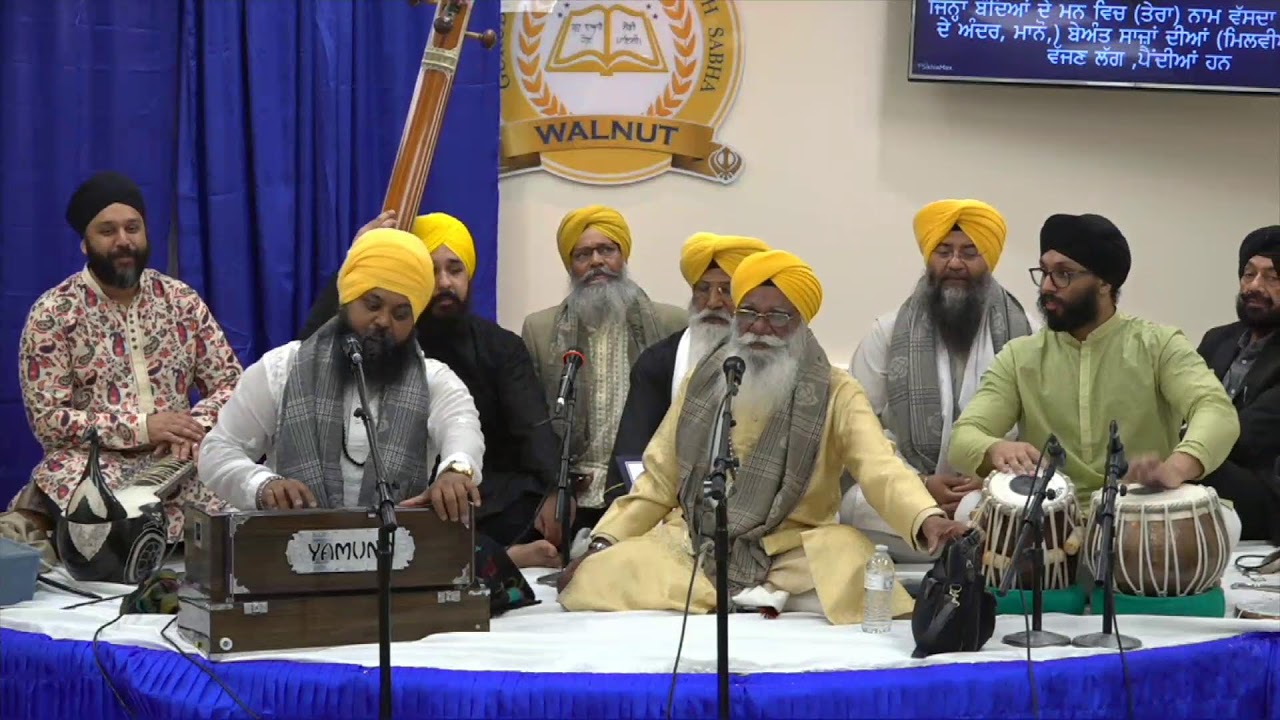Basant Kirtan Darbar 2024 | Bhai Mardana Institute of Music | Walnut Gurdwara