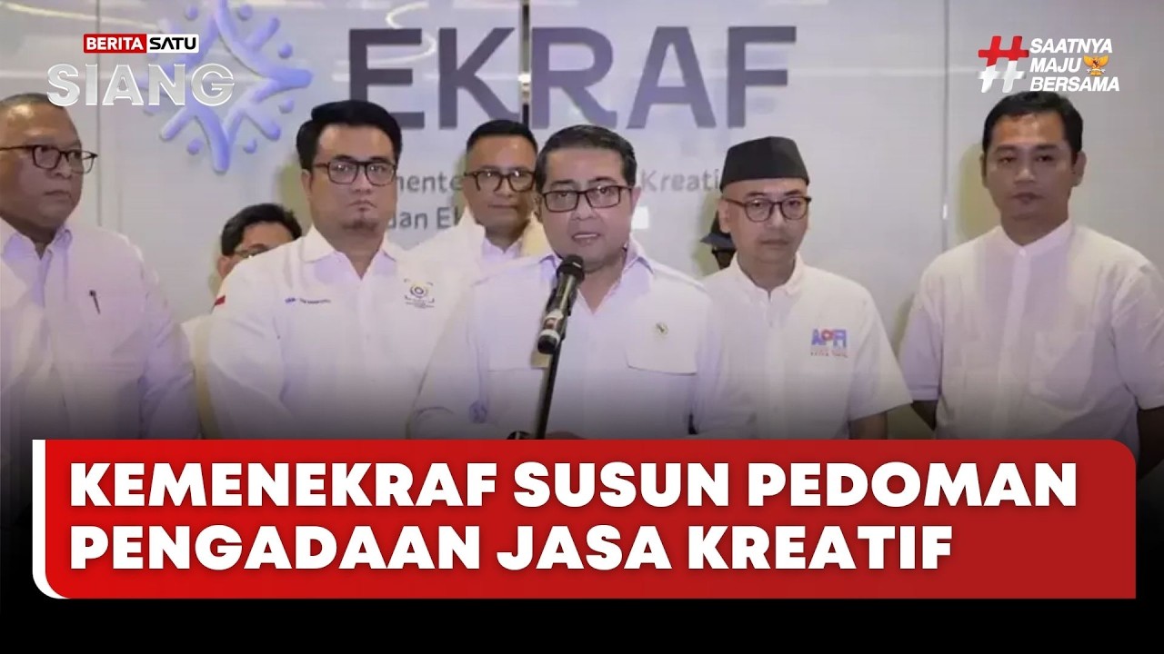 🔴 LIVE | Kemenekraf Susun Pedoman Pengadaan Jasa Kreatif - Beritasatu Siang
