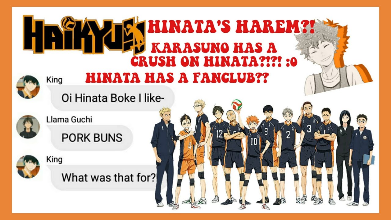 Haikyuu Text - Hinata's Harem #1 Karasuno