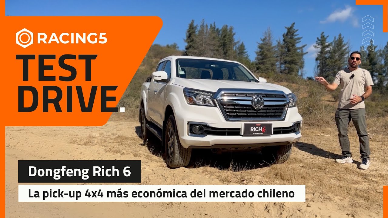 Dongfeng Rich 6 - La pick-up 4x4 más económica del mercado chileno