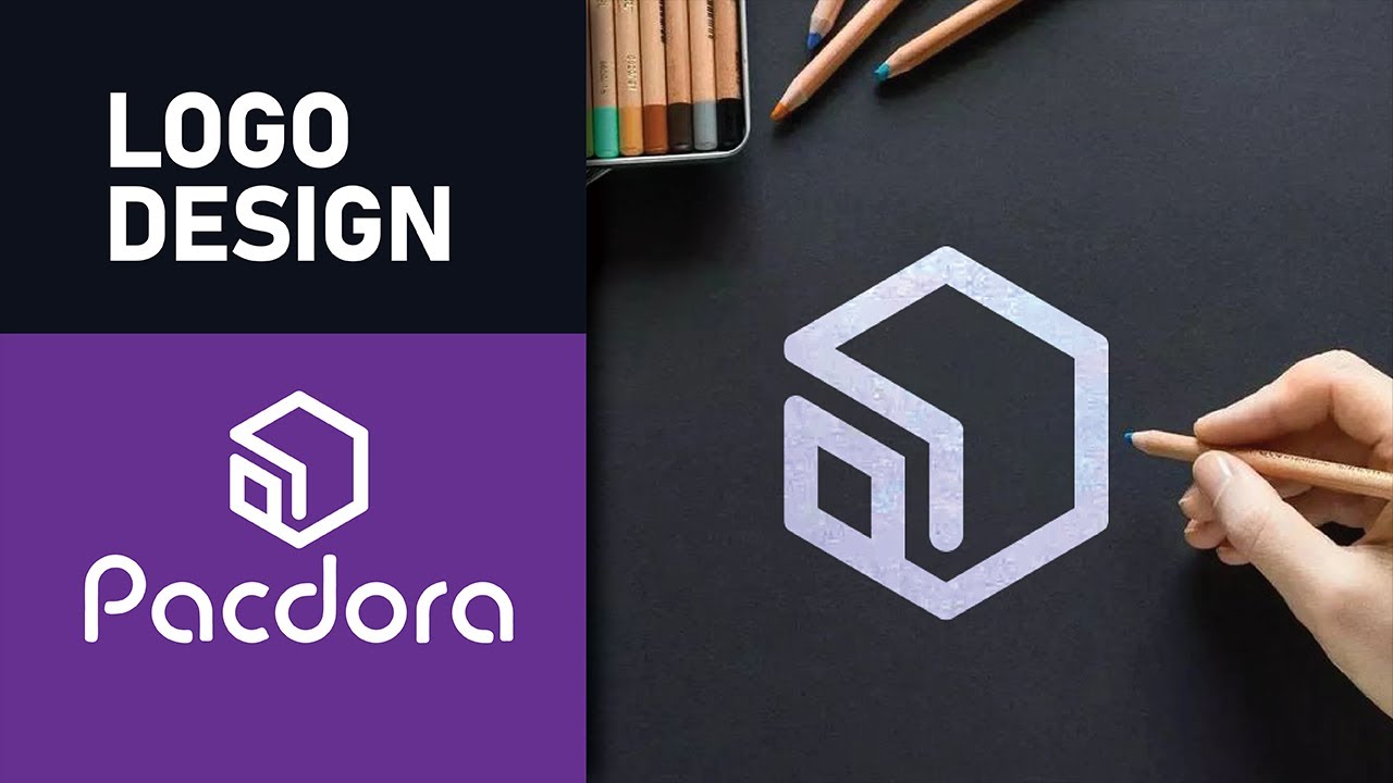 How To Use a logo grid design illustrator | How to create Pacdora logo