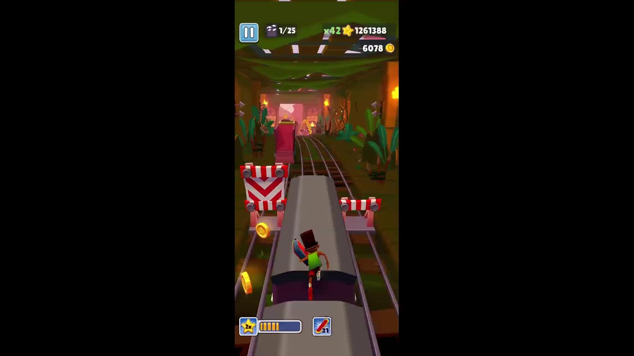 Subway Surfers Beating My High Score Day 4 #shorts #short #subwaysurfer