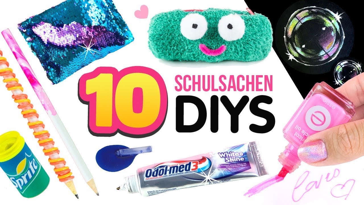 5 MINUTEN DIYs für die SCHULE 😍 Pranks, Tipps, Basteln & einfache Tricks Anleitung ❤ Deutsch