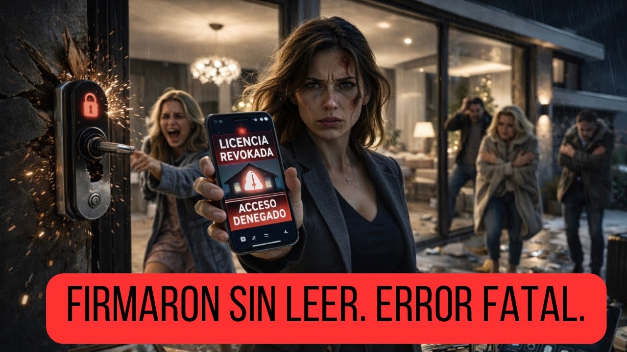 Perforaron mi cerradura y se mudaron a mi casa… pero olvidaron una cláusula