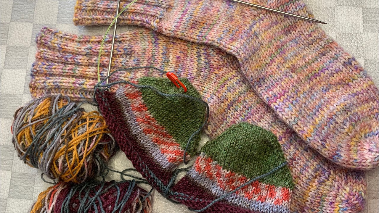 Mes projets en tricot finis et en cours🧶❤️💥