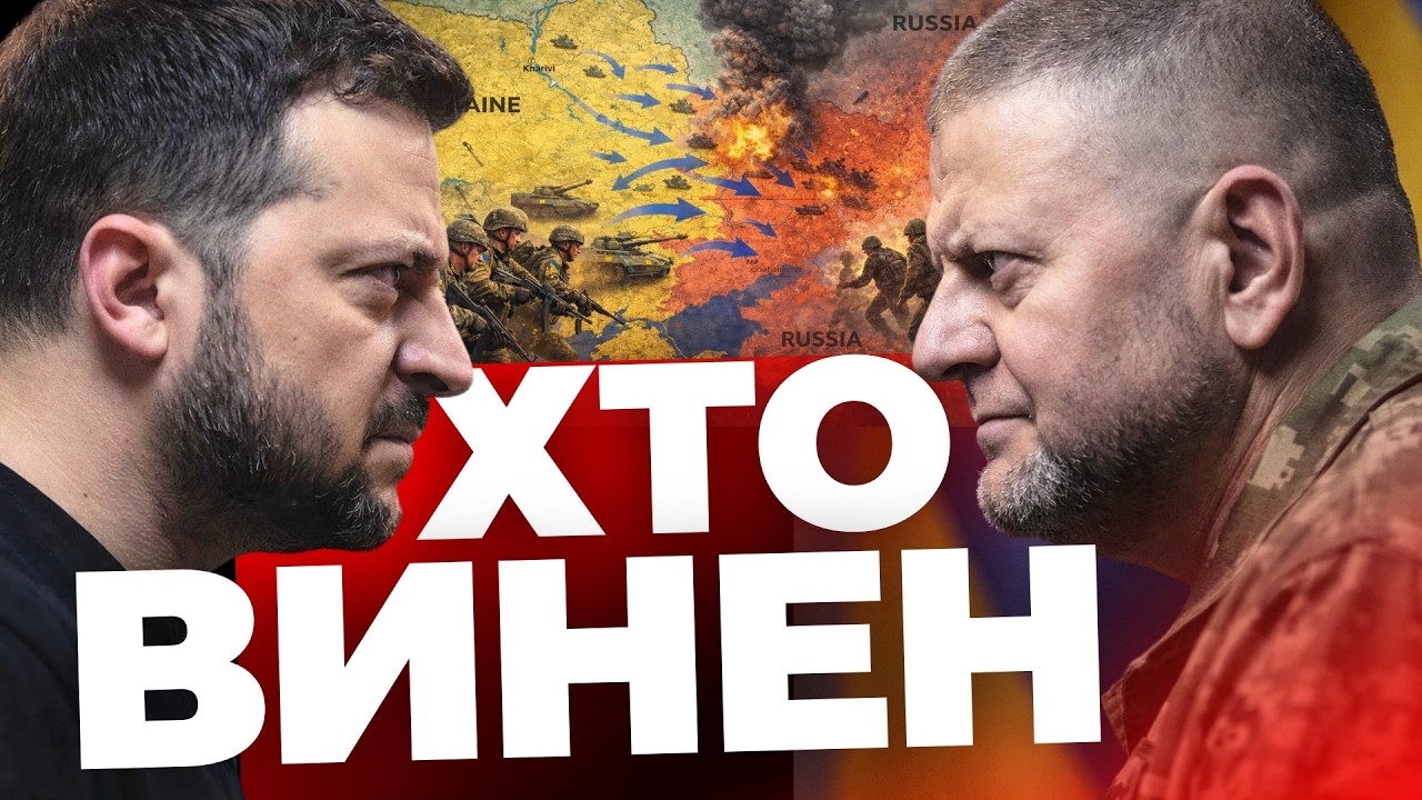 Суперечка Залужного і Зеленського І Хто винен в проваленому контрнаступу І Що буде з Залужним