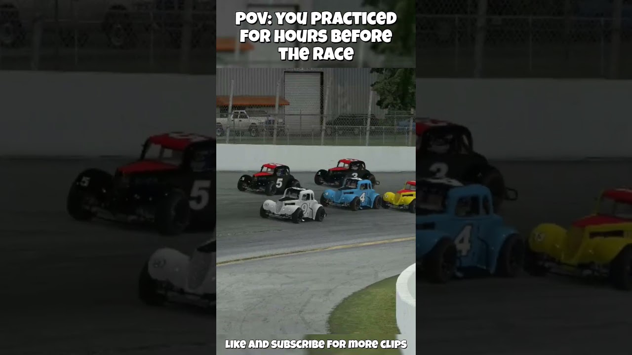 iRacing Community Clips - POV: You practiced for hours