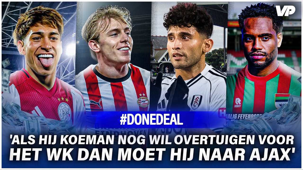 🔥AJAX biedt op NIEUWE DI MARíA, PSV stelt PEPI-ULTIMATUM & KWANTITEIT boven KWALITEIT bij FEYENOORD💥