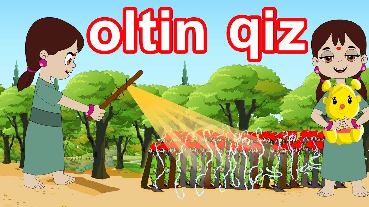 oltin qiz | multfilm | O'zbek multfilmlari | O'zbek ertaklari | Uzbek Axloqiy Hikoyalari