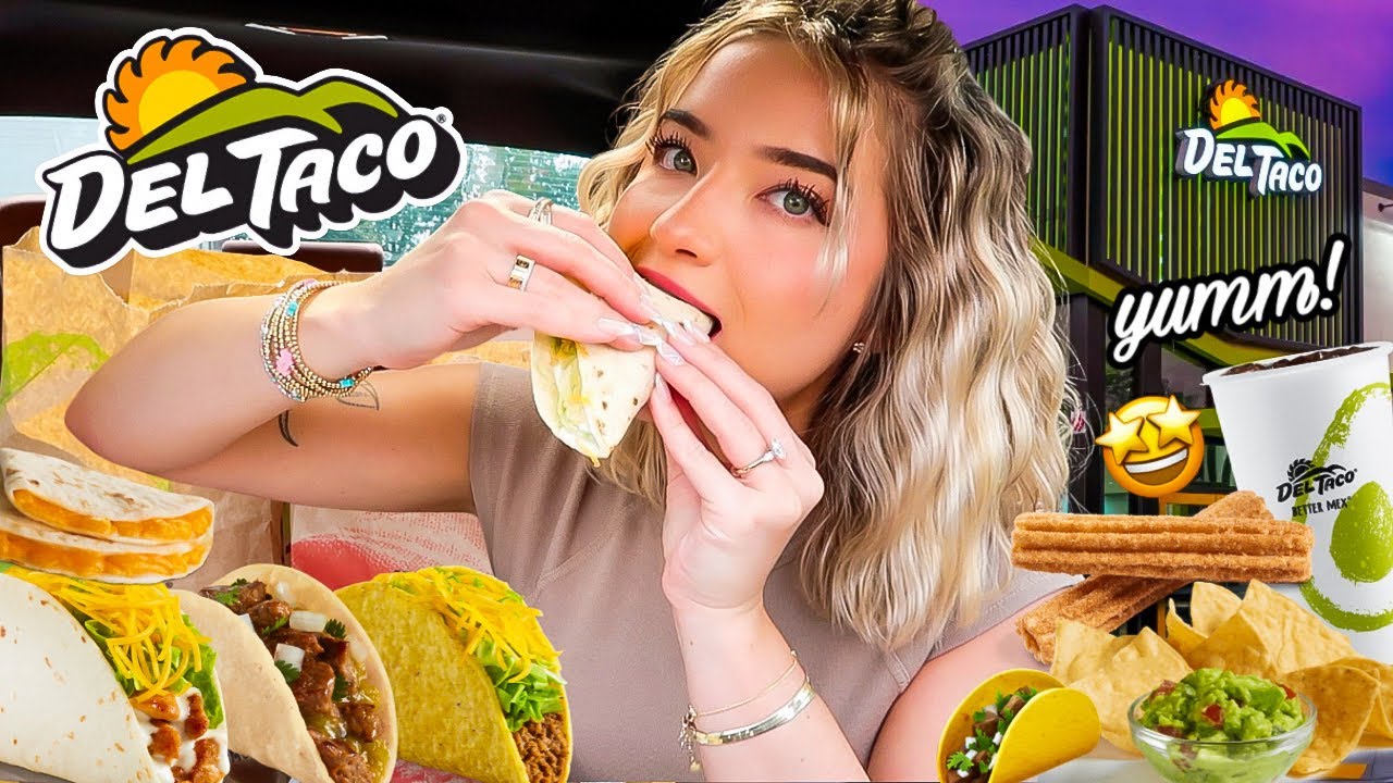I Tried Del Taco For The VERY First Time!!