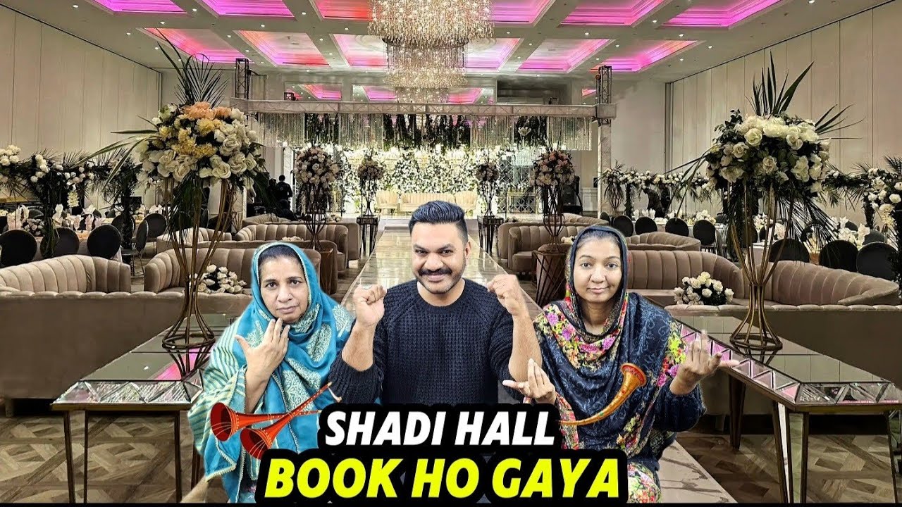 ||Dhamka Bohat Bara Surprise 😍|| Chachu Nay Shadi Hall Book kerwa Liya🥰|| KhansFamily 