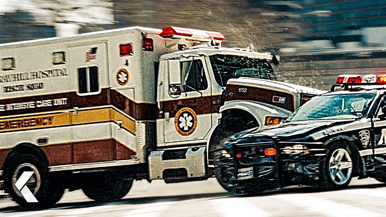 The Money Car Crash Scene - The Taking of Pelham 123 (2009)