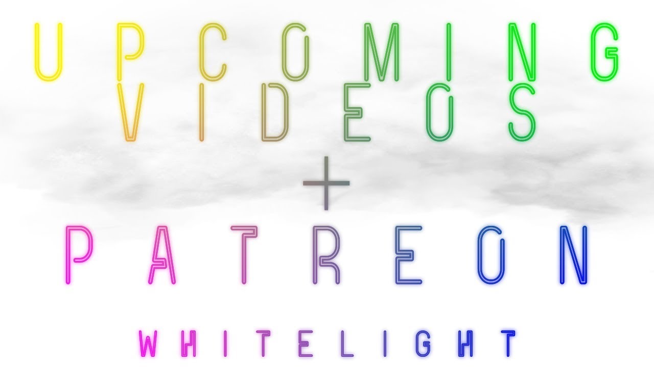 2018 Roadmap (Upcoming Videos + Patreon)