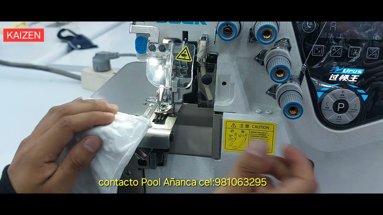 Remalladora Jack C7 con inteligencia artificial manejo