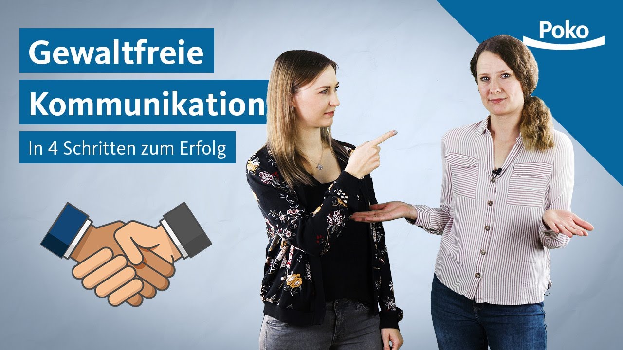 Gewaltfreie Kommunikation nach Rosenberg - Einfach erklärt in 4 Schritten