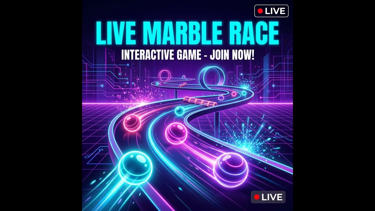 🔴 LIVE Marble Race - Type 