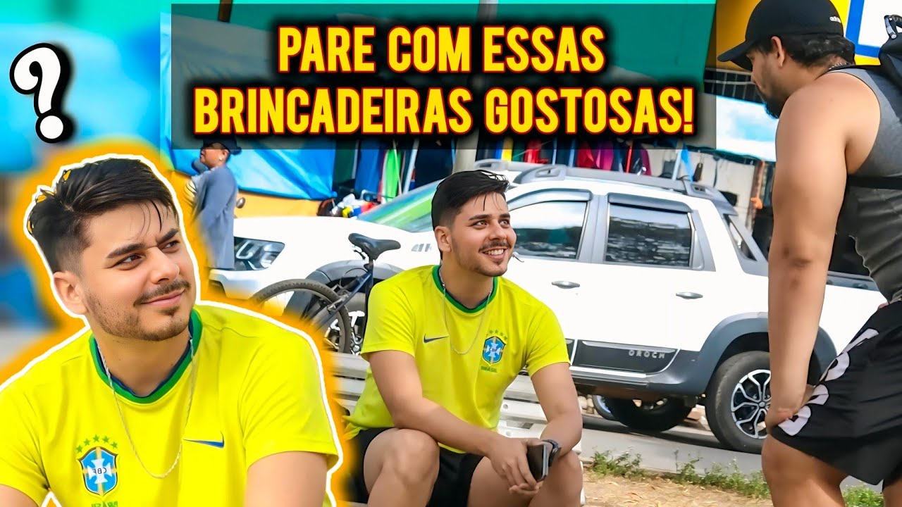 SERÁ QUE ELE GOSTOU?🤔 (AS MELHORES PEGADINHAS DE 2025 P/3)