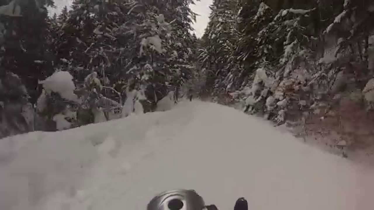 Rodeln von Neureuth nach Gasse (08.02.2015)