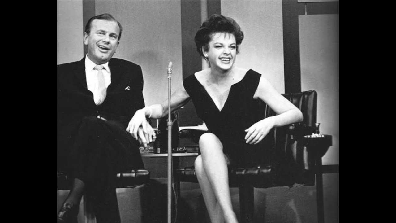 JUDY GARLAND Jack Paar Show Robert Goulet BEST QUALITY Judy's very first talk show appearance