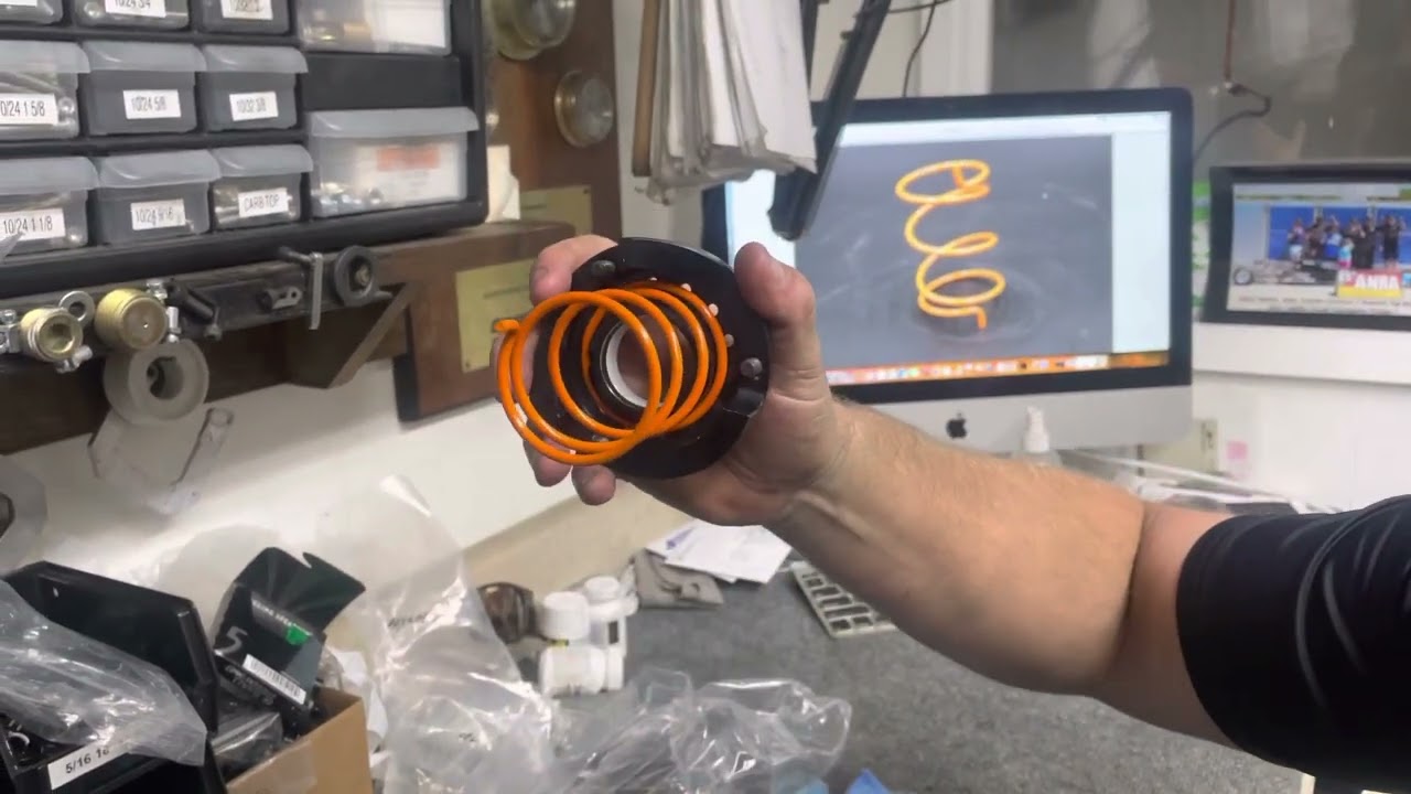How to install a “Woods” shockwave rear clutch spring.