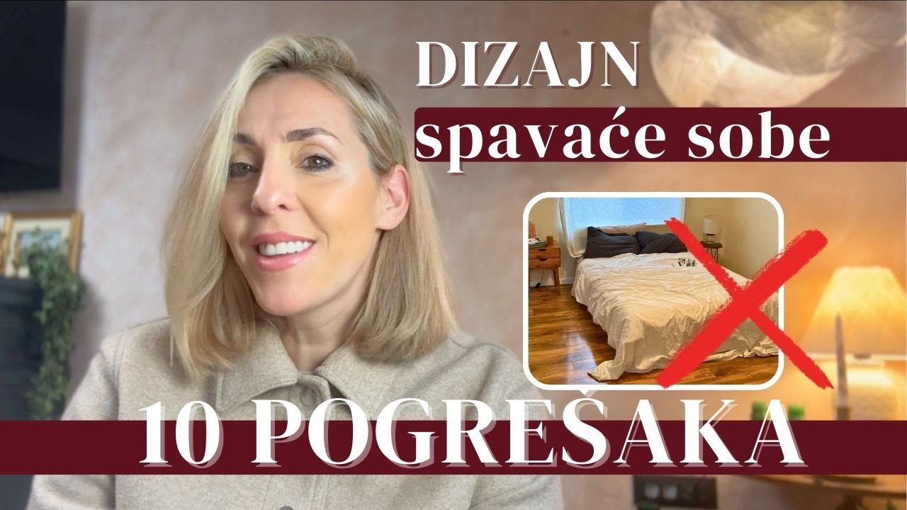 10 najčešćih pogrešaka u dizajnu spavaće sobe koje svi rade + RJEŠENJA