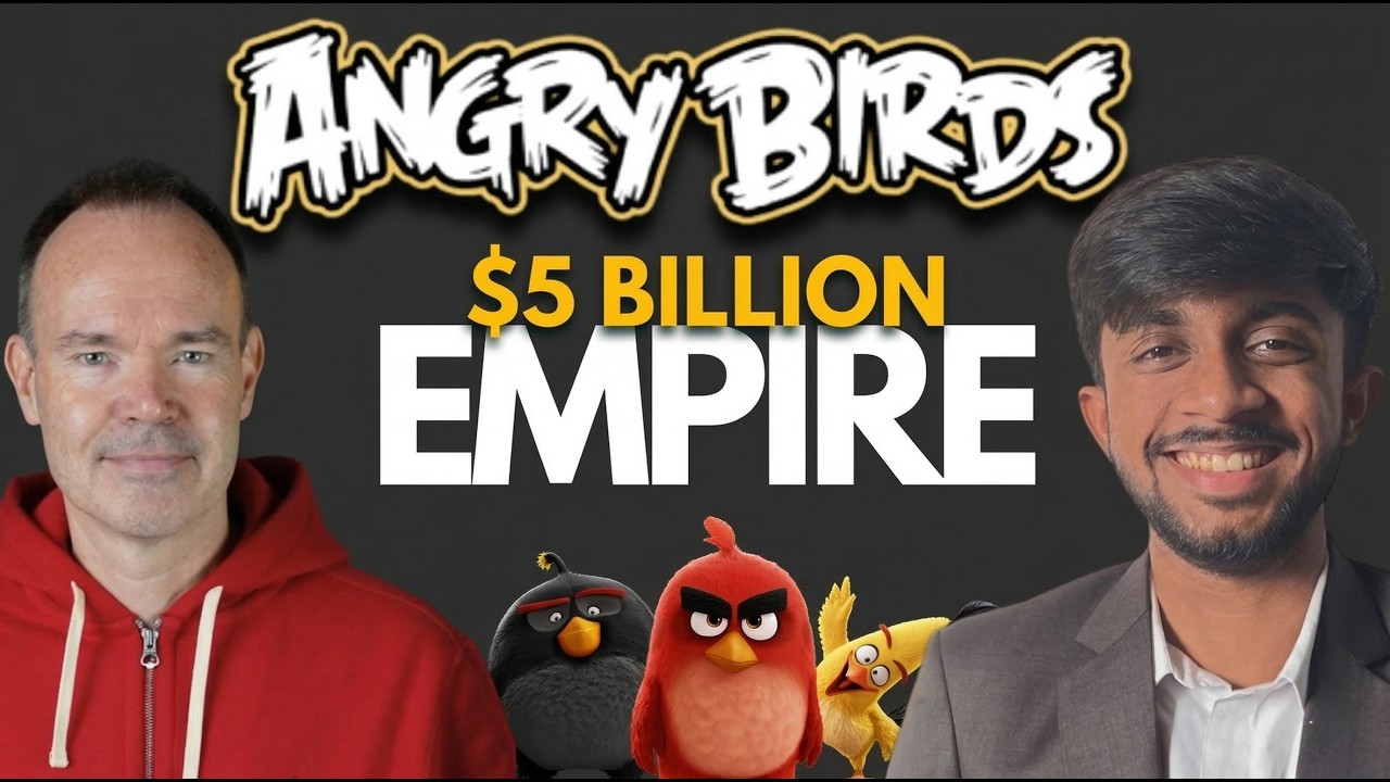 How 3 Students Built $5 BILLION BRAND! | ft. Peter Vesterbacka | Angry Birds | Krish Gangajaliya