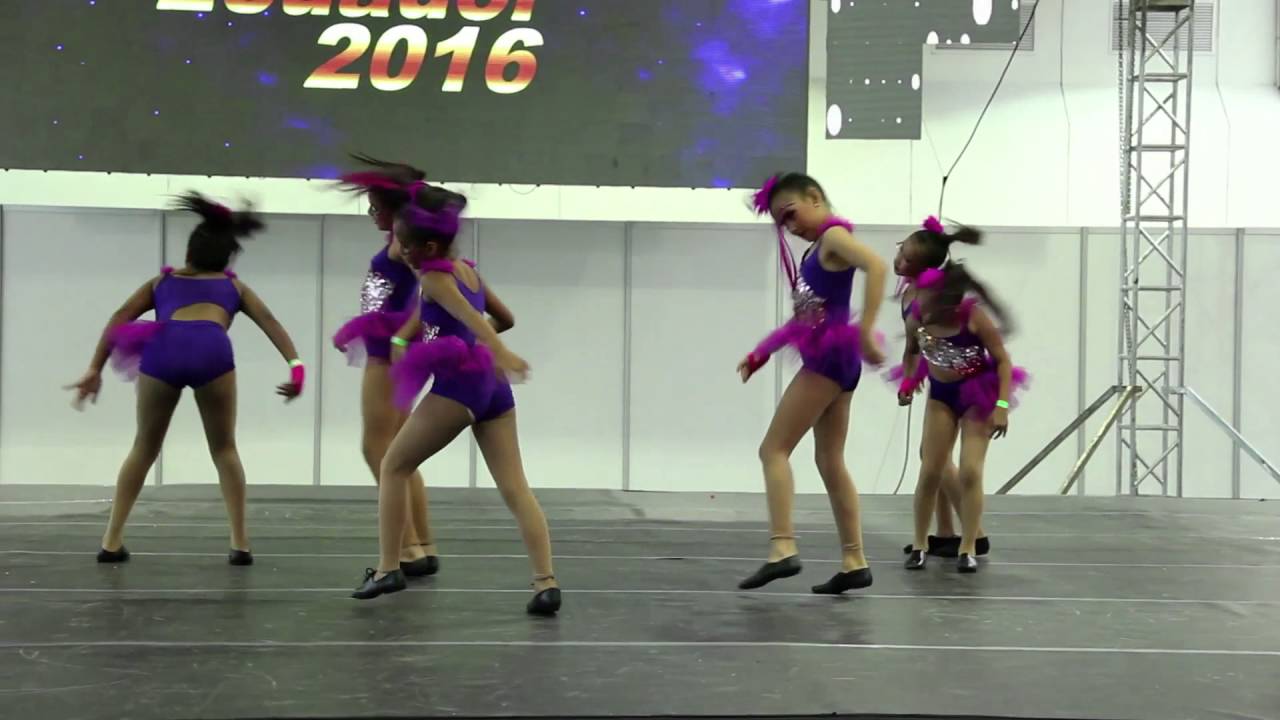 VIVIDANCE STUDIO: ALL DANCE  NACIONAL 2016  JAZZ niñas grupo pequeño