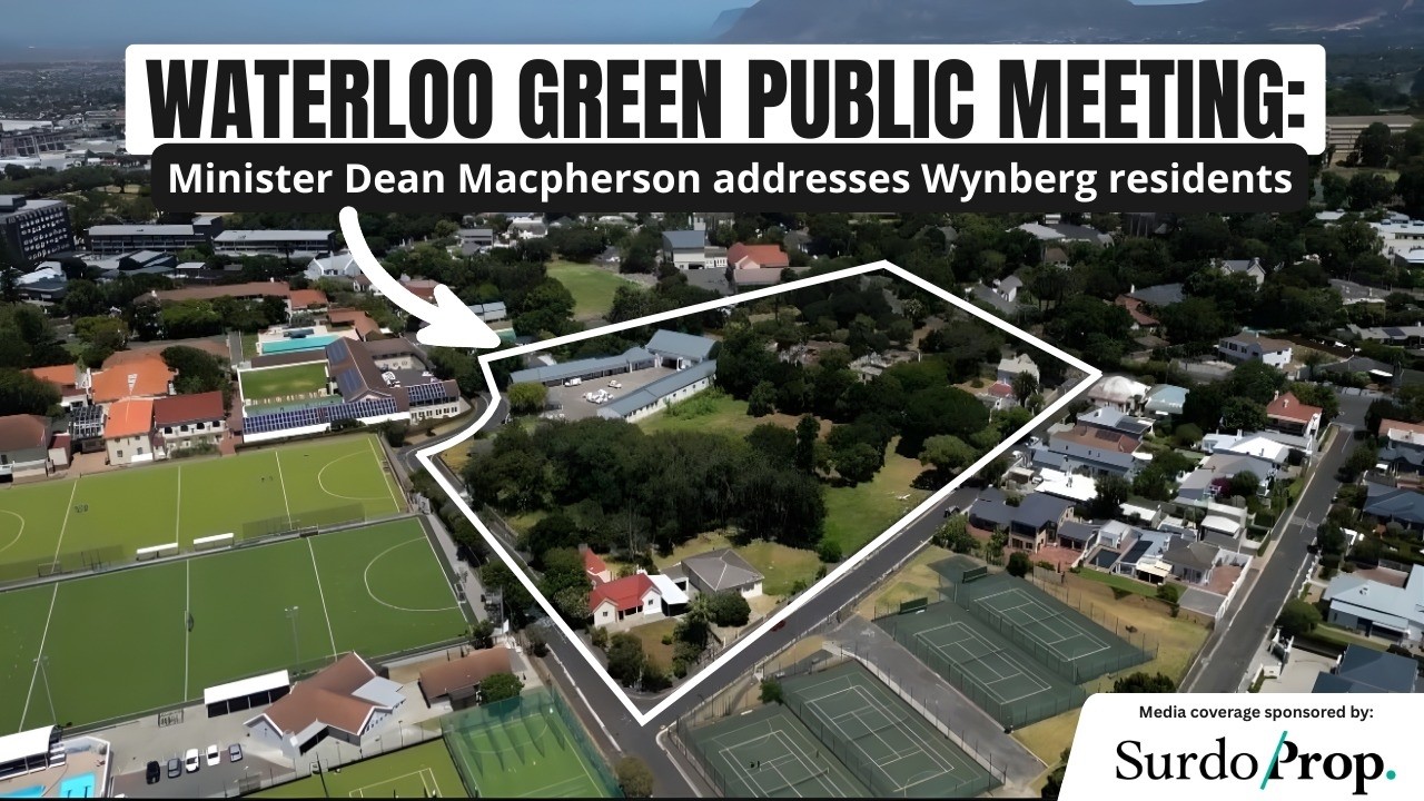 What’s Happening at Waterloo Green? Wynberg Residents Meet the Minister
