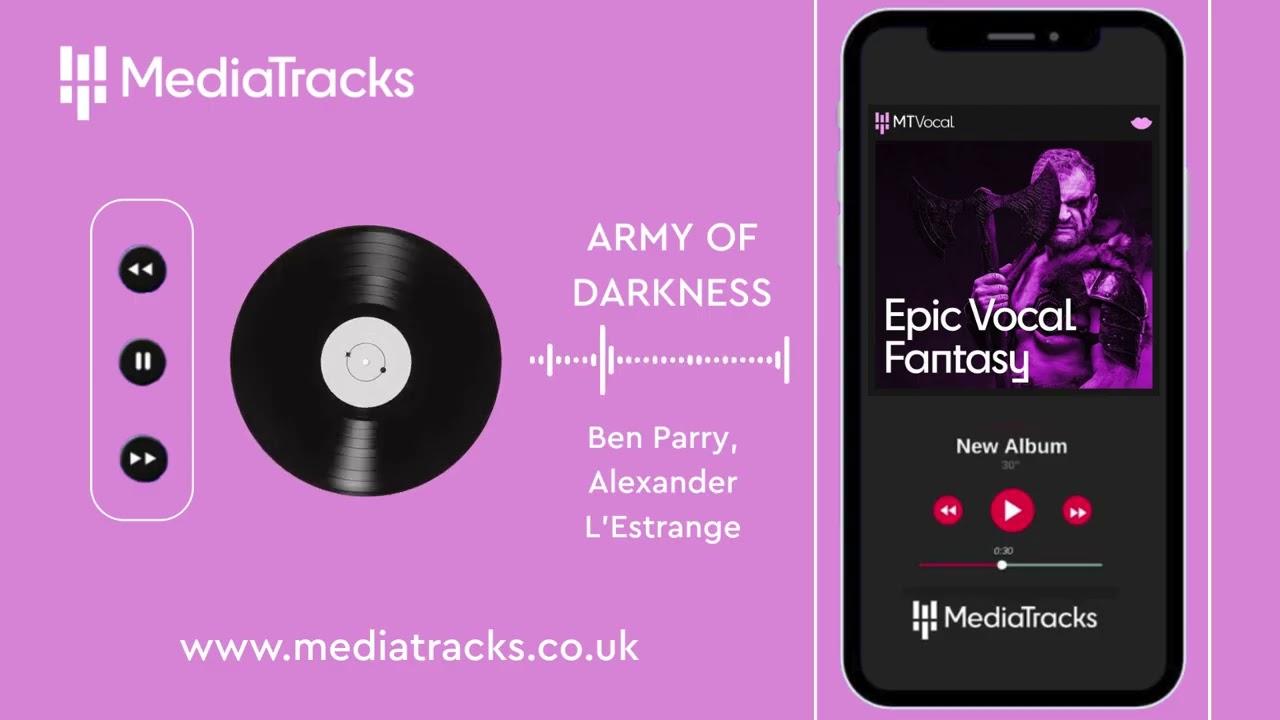 New Release MML633 - Army of Darkness (Epic Vocal Fantasy)