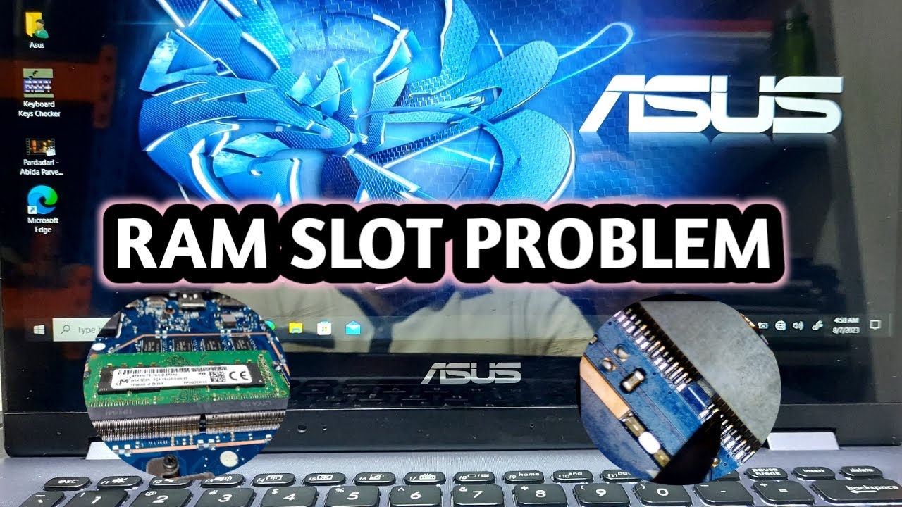 ASUS TP412UA RAM SLOT PROBLEM | NO DISPLAY AFTER RAM UPGRADE