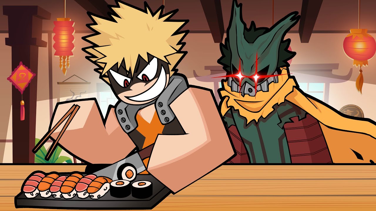 Bakugo And Deku make SCARY SUSHI