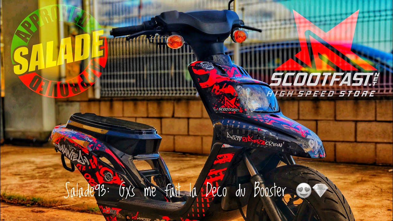 #Salade93: Le Booster Most LeveL 4 Change Compl&egrave;tement 😍👌/ Pose du Kit D&eacute;co GXS 😎👍