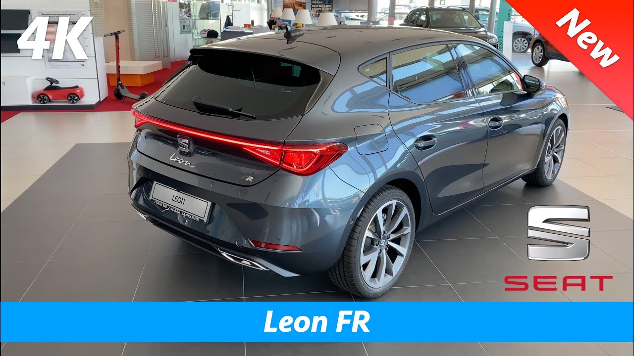 Seat Leon FR 2020 - первый быстрый просмотр в 4K | Интерьер - Экстерьер