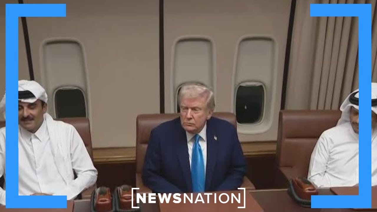 Trump meets with Qatari PM on way to Asia | NewsNation Now