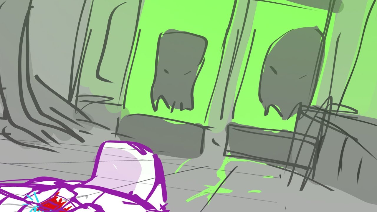 rottmnt movie animatic from a goofy ass dream i had