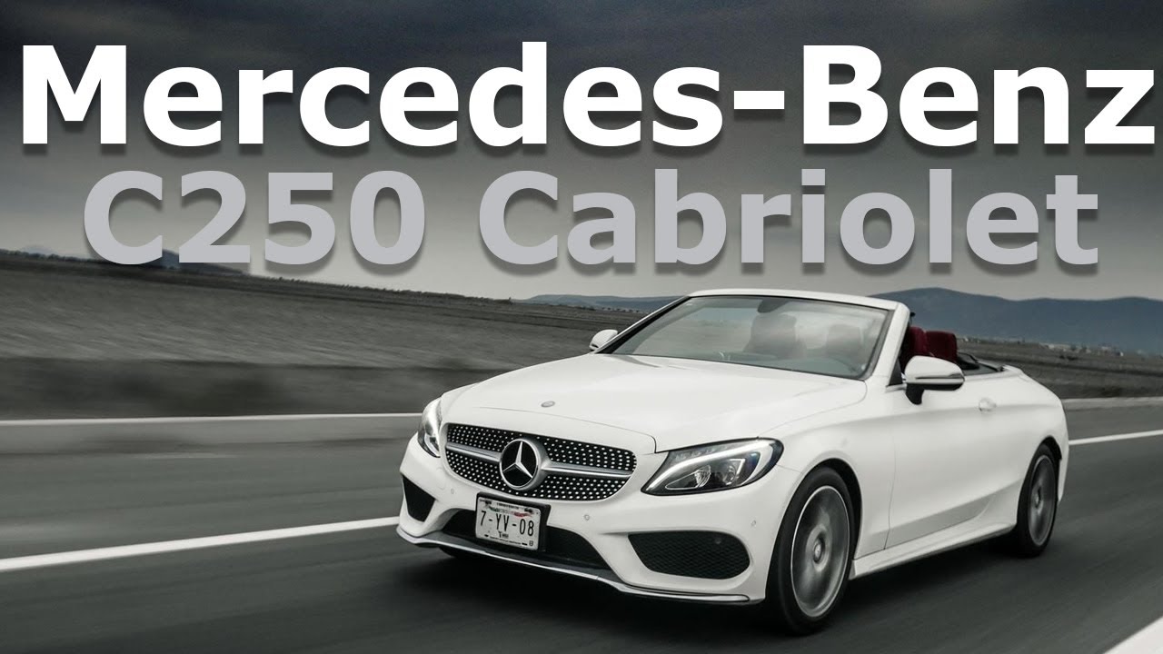 Mercedes-Benz C250 Cabriolet  - Manejo gratificante al descubierto | Autocosmos