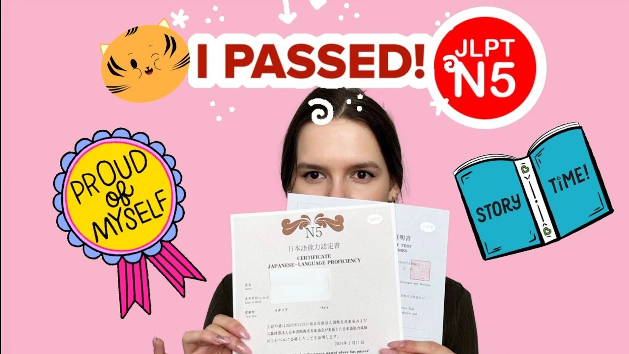 I miei risultati JLPT N5 🇯🇵🇮🇹 Story Time 📝