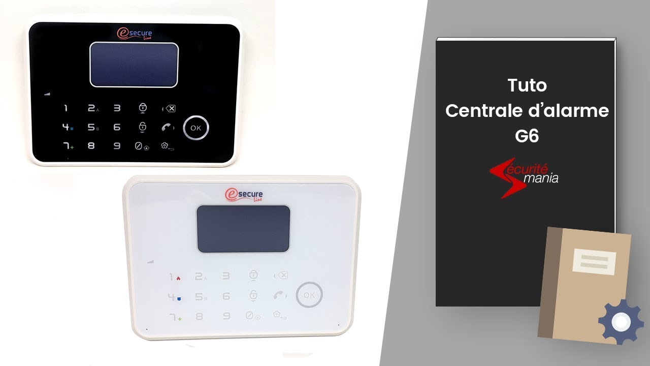 Installation alarme maison sans fil GSM + RTC - G-HOME - Sécurité Mania