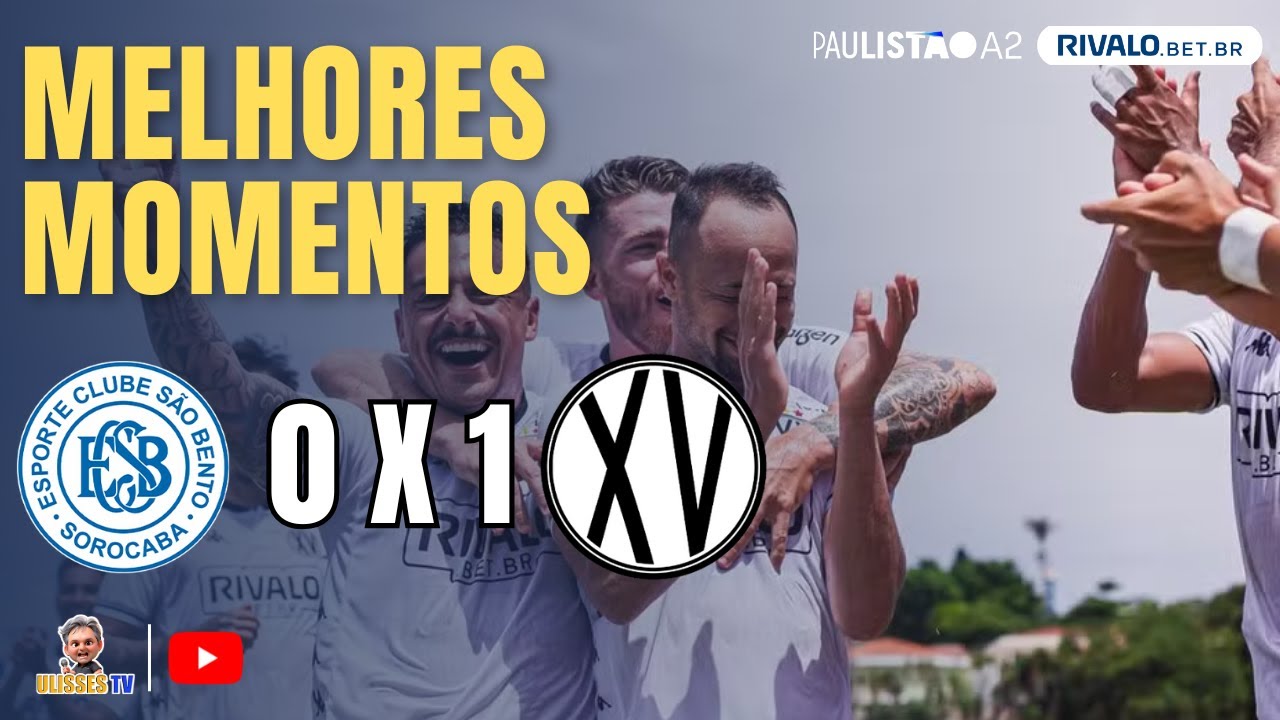 DEU NHÔ QUIM | SÃO BENTO 0 X 1 XVP PIRACICABA | 1ª RODADA | PAULISTÃO A2 | ULISSES TV