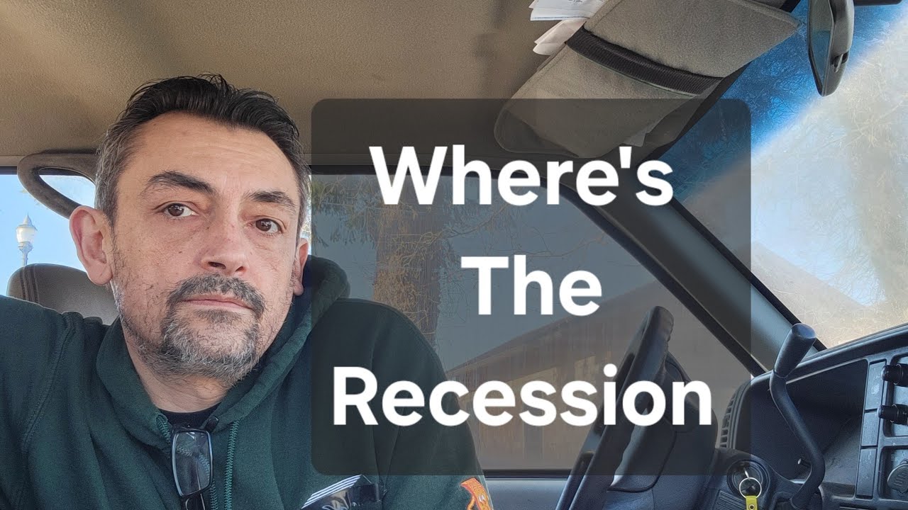 First Recessionless Recession In History