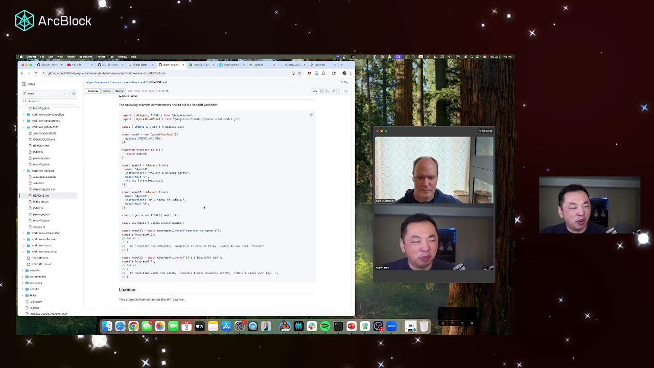 ArcBlock Buildathon Live Stream Session - Setting up AIGNE Framework to Build AI Agents